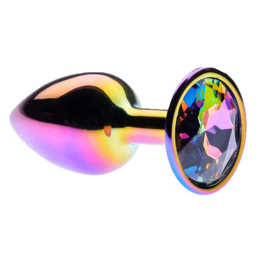 Iridescent Pink Gem Alloy Metal Anal Plug 2.8inch | Anal Plug happypinktaco Iridescent Pink Gem Alloy Metal Anal Plug 2.8inch | Anal Plug happypinktaco