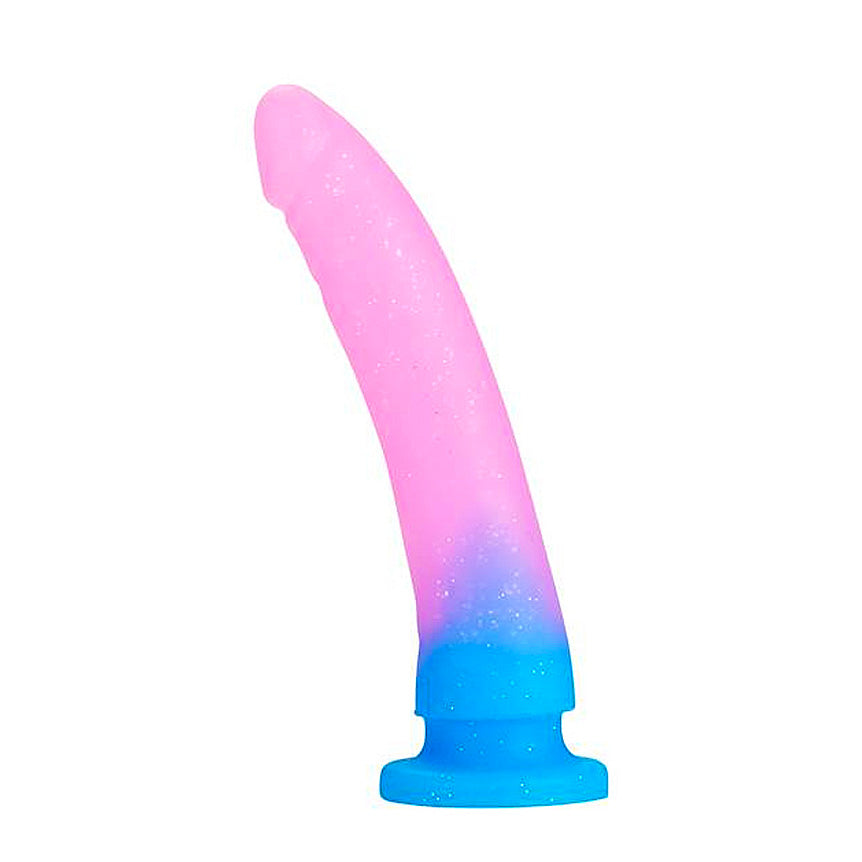 Blue Pink Ombre Glitter Dildo NZ