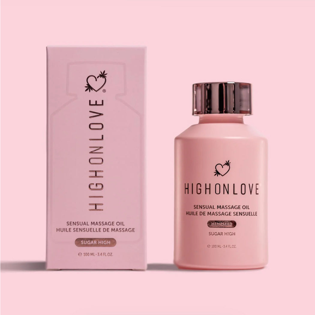 HOL sugar high massage oil nz