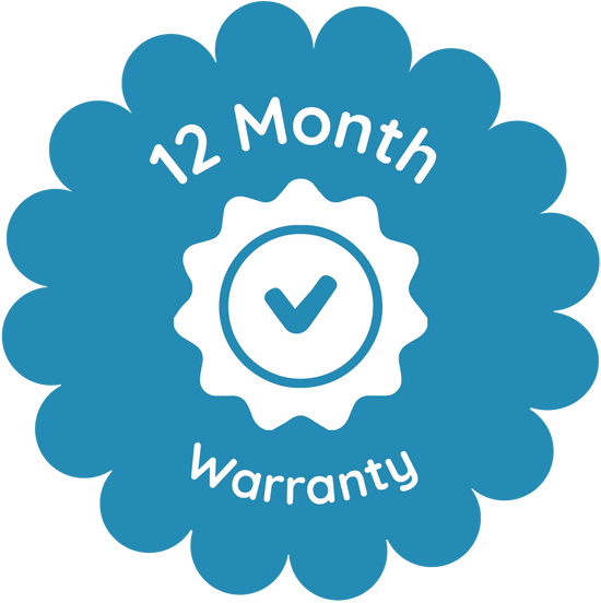12 Month Warranty