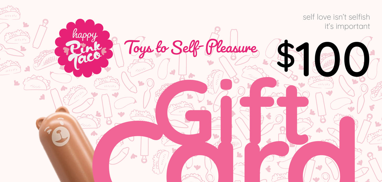 Happy Pink Taco Gift Card $100