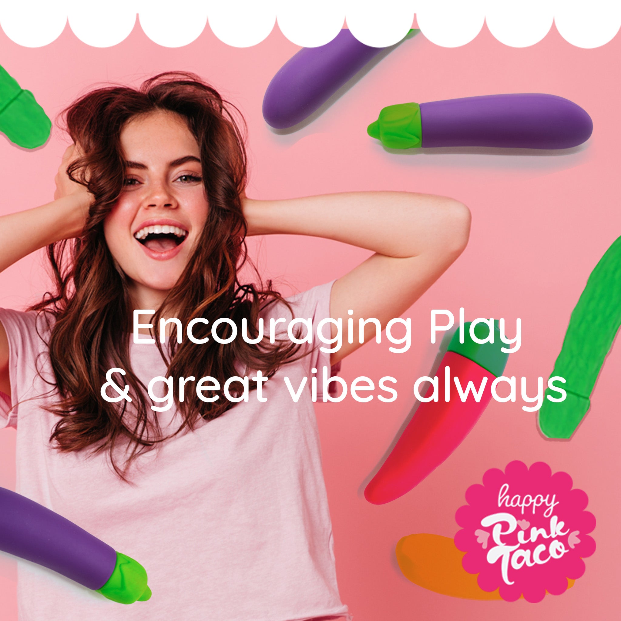 Sex Toys for Her Happy Pink Taco Mob