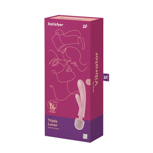 Satisfyer triple lover Rabbit Vibrator + Wand