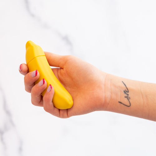 Banana Emoji Vibrator | Beginner Vibrators for women NZ happypinktaco Banana Emoji Vibrator | Beginner Vibrators for women NZ happypinktaco