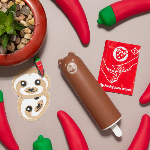 Mr Ted Chilli Pepper Fun Vibrators