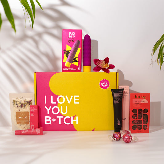 Bestie - self-love gift box for women.  LOVE YOU B*TCH'.