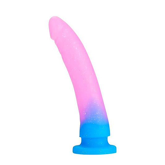 Blue Pink Ombre Glitter Dildo NZ