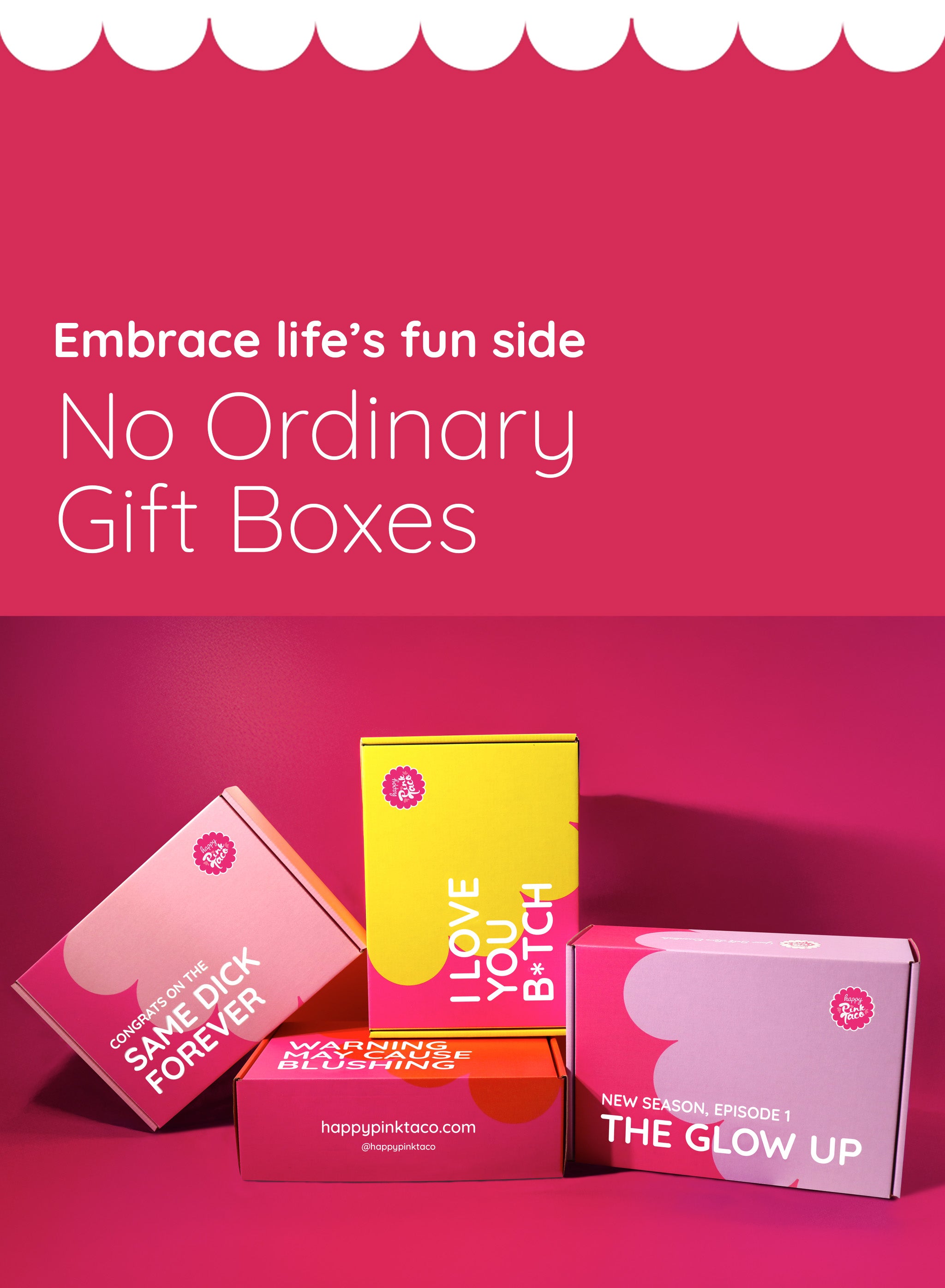 Self Care Gift Boxes Happy Pink Taco Auckland