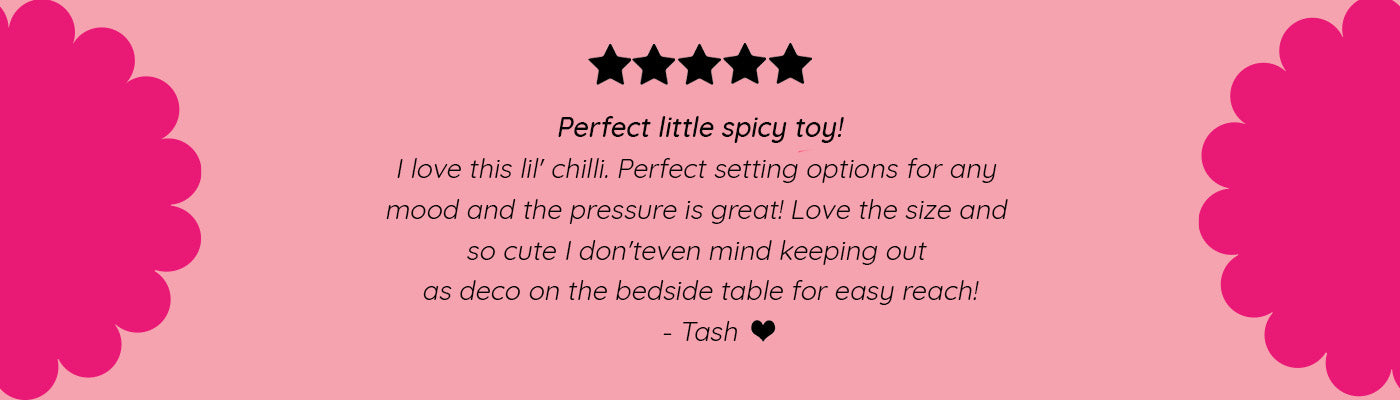 Chilli Pepper Testimonial Happy Pink Taco