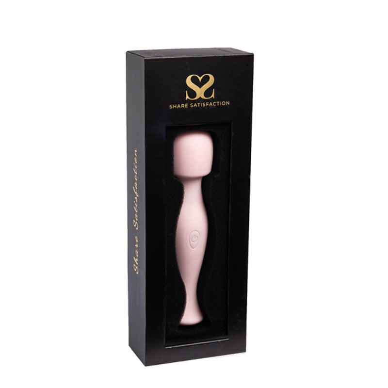Pink Mini Wand Share Satisfaction | Beginner Vibrators happypinktaco Pink Mini Wand Share Satisfaction | Beginner Vibrators happypinktaco