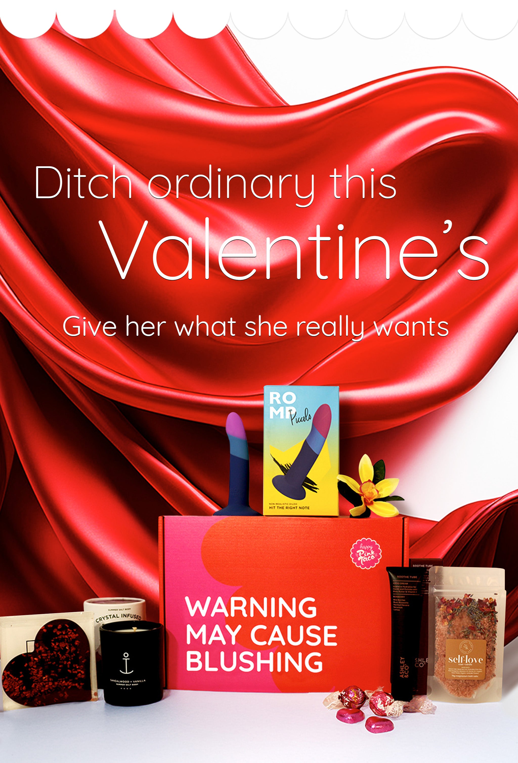 Lover Box Valentines Day Gifts Happy Pink Taco, NZ