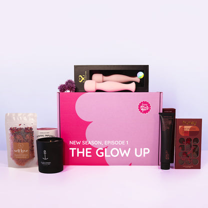 The Glow UP Self Love Luxury Gift Box with Wand Massager NZ