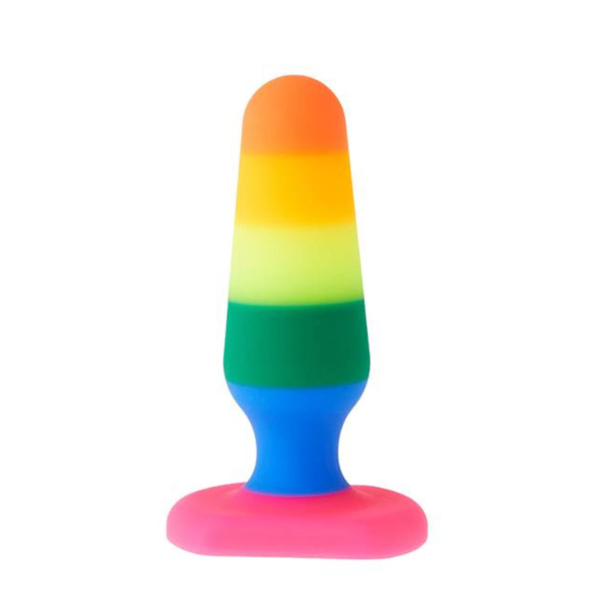 Rainbow Butt Plug Small