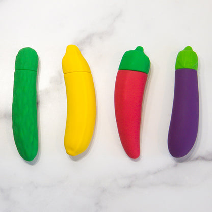 Pickle Banana Pepper Eggplant Emoji Vibrators NZ